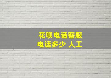 花呗电话客服电话多少 人工